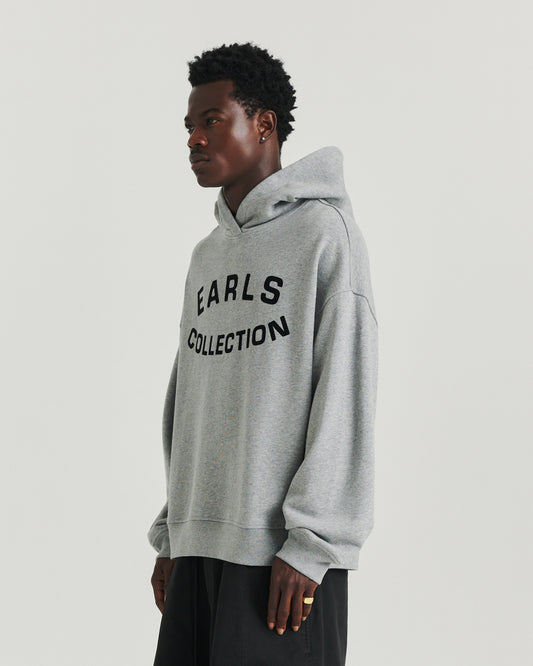 Flock Hood - Grey Marle