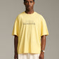 Cowboys Tee - Pale Yellow