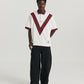 Chevron Rugby - Off White