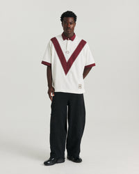 Chevron Rugby - Off White
