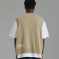 Distressed Knit Tank - Wheat