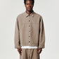 Cropped Work Jacket - Quicksand