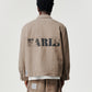 Cropped Work Jacket - Quicksand