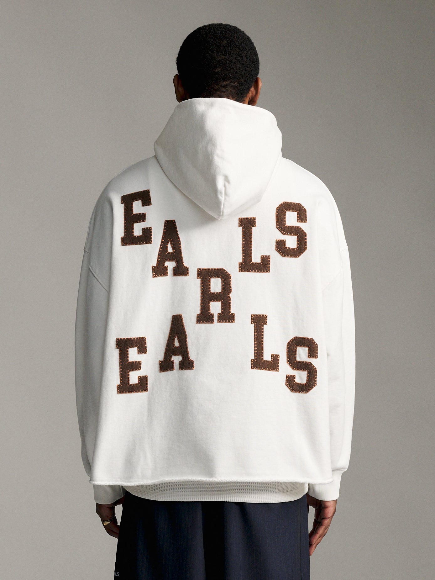 Felt Hood - White