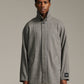 Tweed Overcoat - Grey