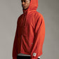 Nylon Zip Hood - Brick