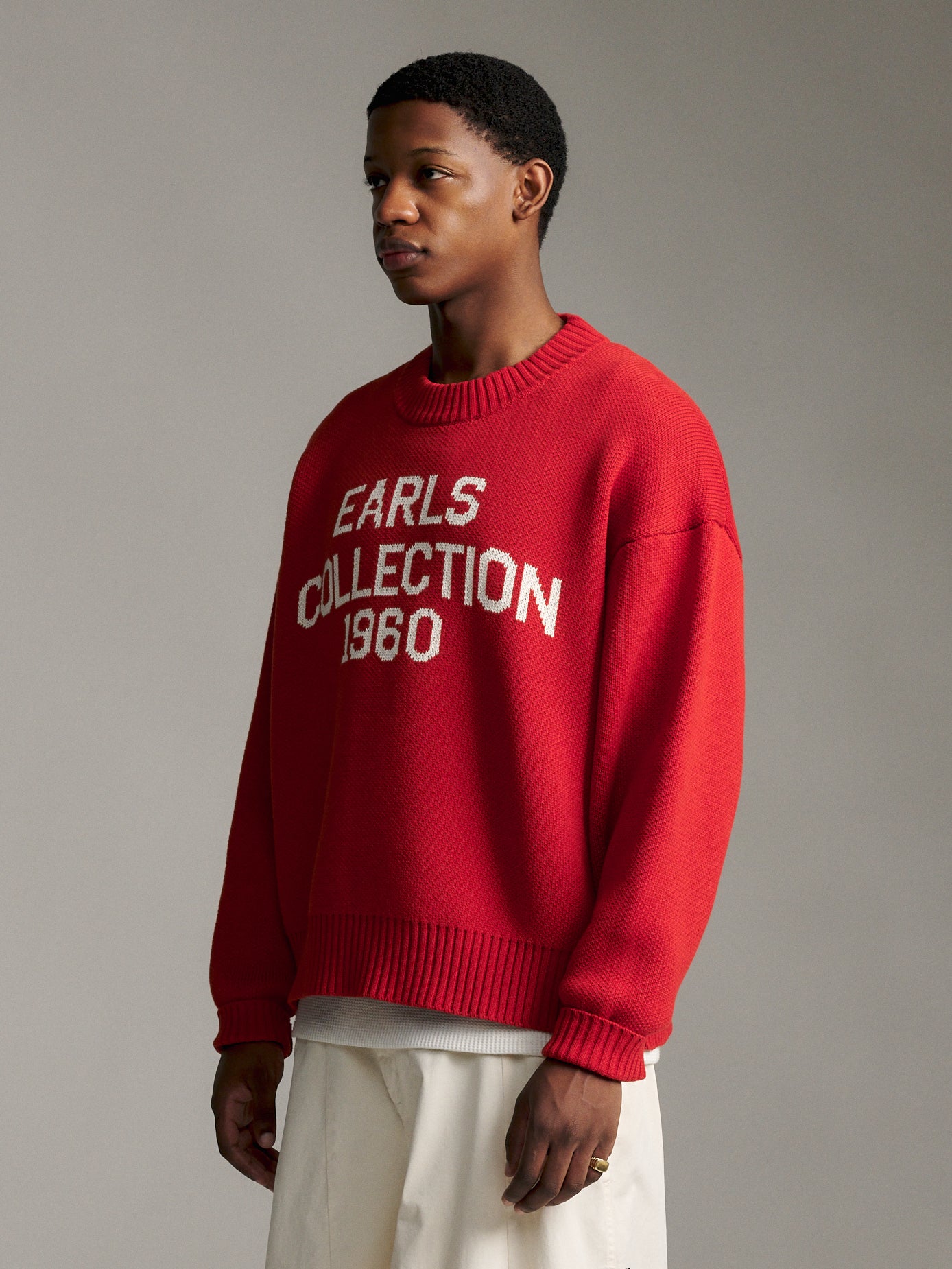 Association Knit - Brick/Cream