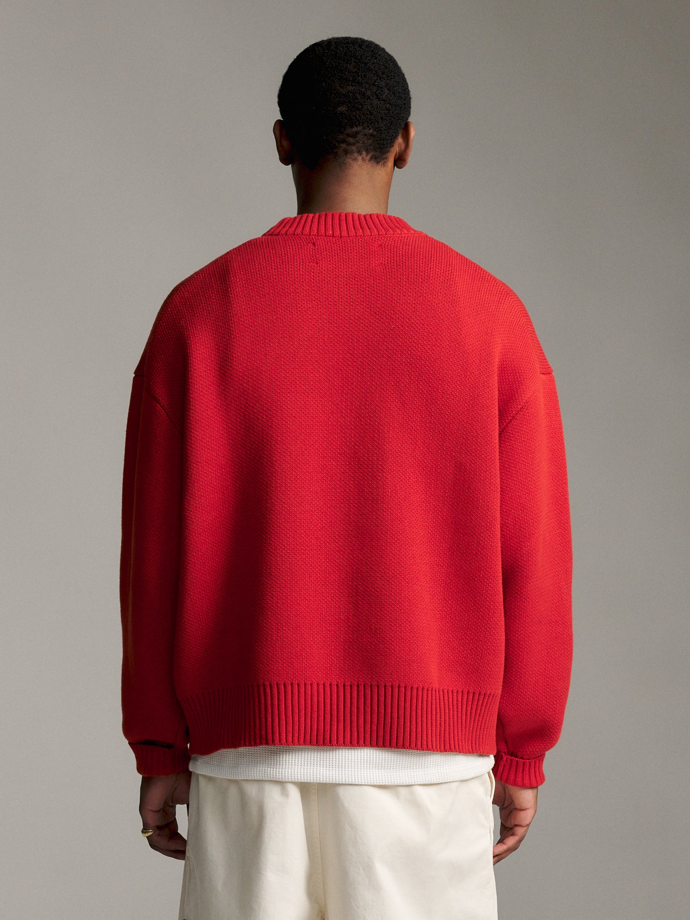 Association Knit - Brick/Cream