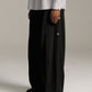 Piped Relax Pant - Black