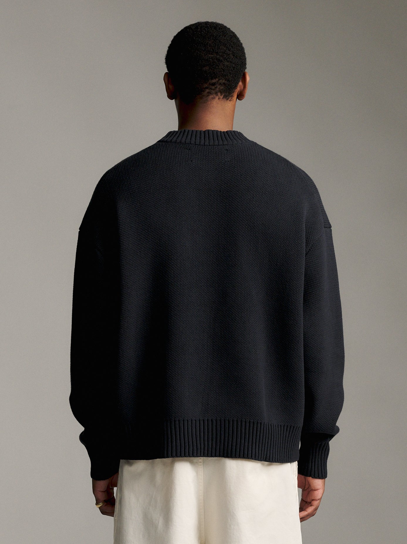 Association Knit - Coal/Gold