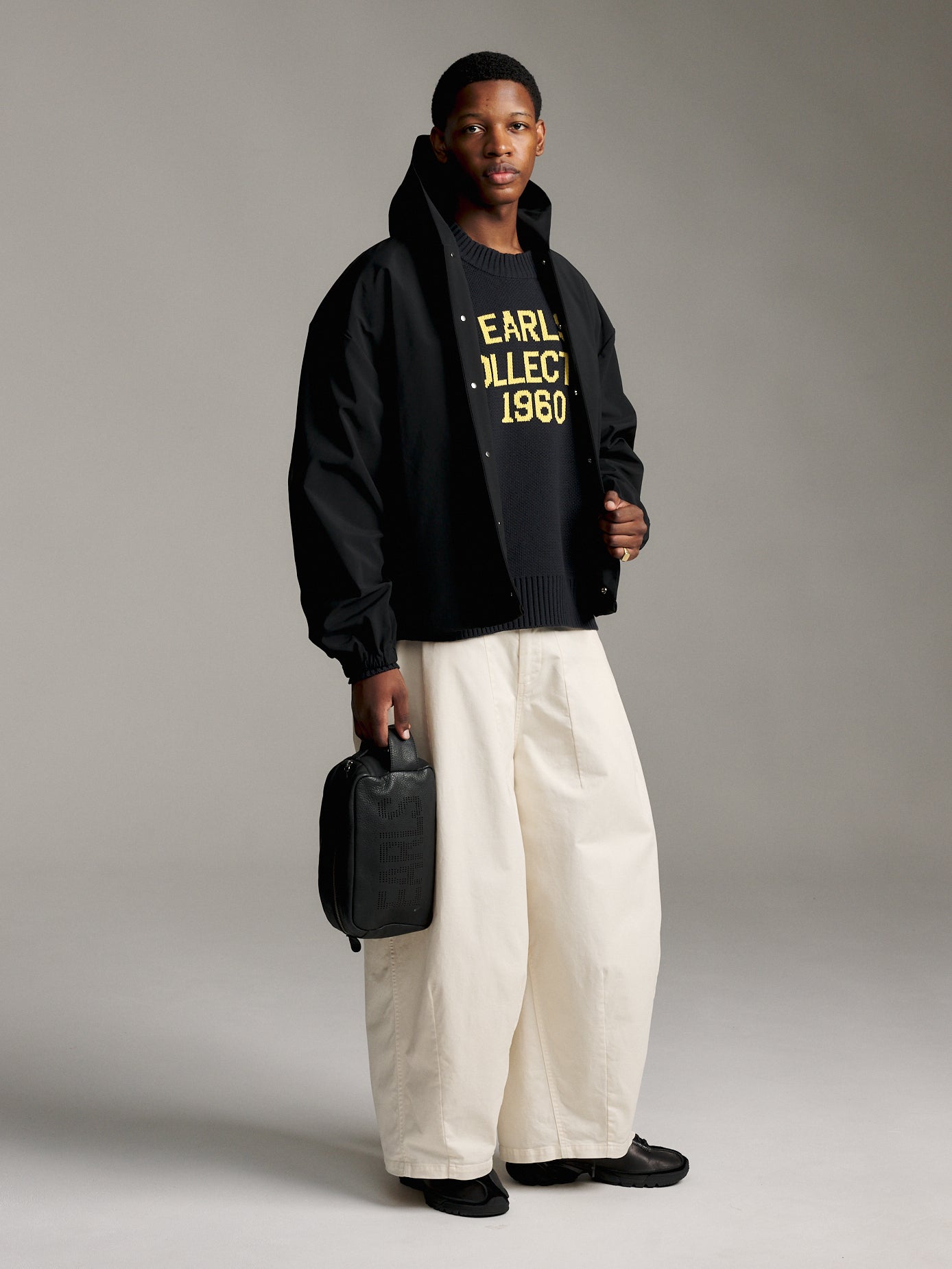 Association Knit - Coal/Gold