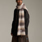 Ombre Knit Scarf - Brown