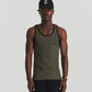 Icon Singlet - Contrast Khaki