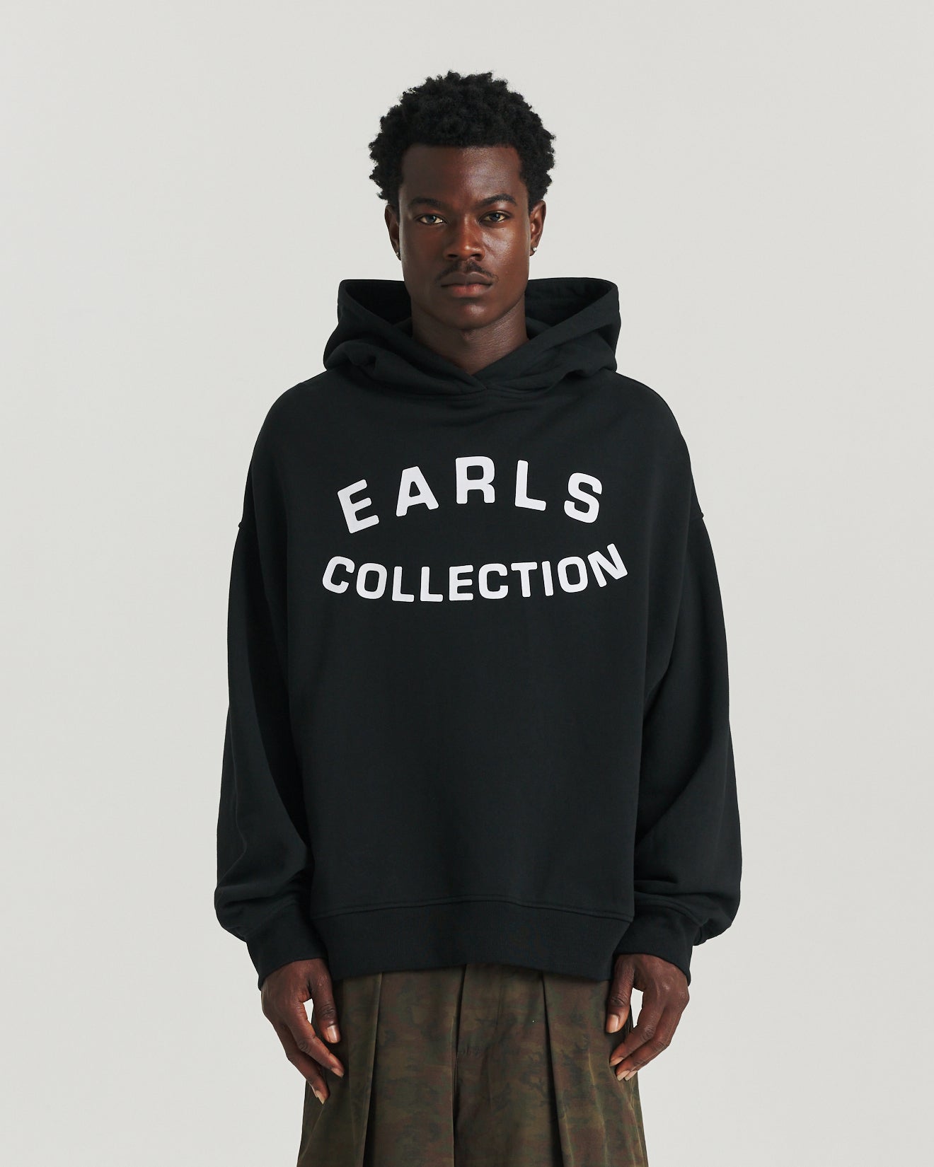 Flock Hood - Black