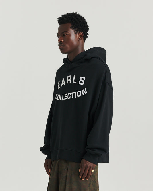 Flock Hood - Black