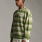 ANW Ombre Knit Polo - Field