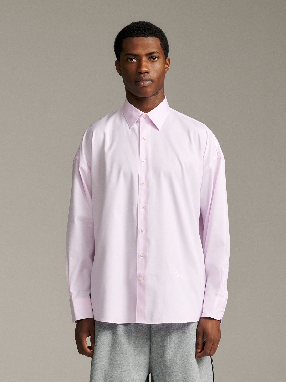 Pinpoint Oxford Shirt - Pale Pink