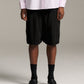 Piped Relax Short - Black