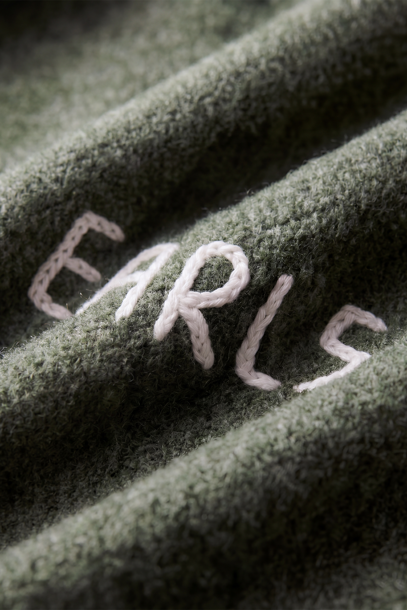 Moss Zip Hood - Green