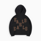 Felt Hood - Black/Brown