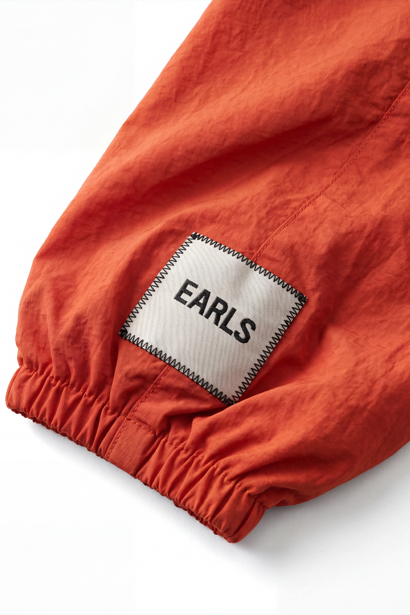 Nylon Zip Hood - Brick