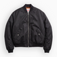 Gathered Bomber - Black/Burnt Orange