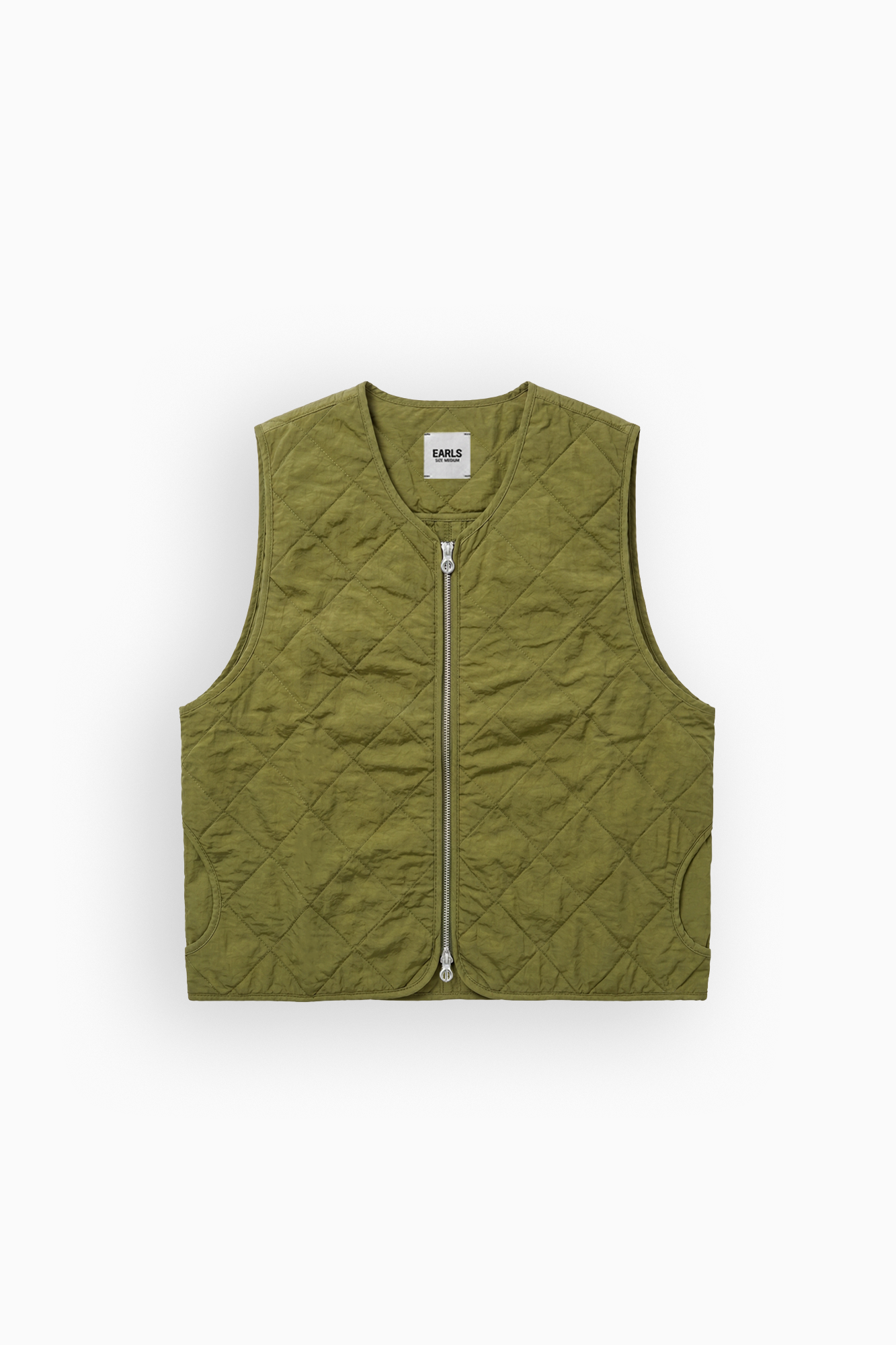 Nylon Gilet - Khaki