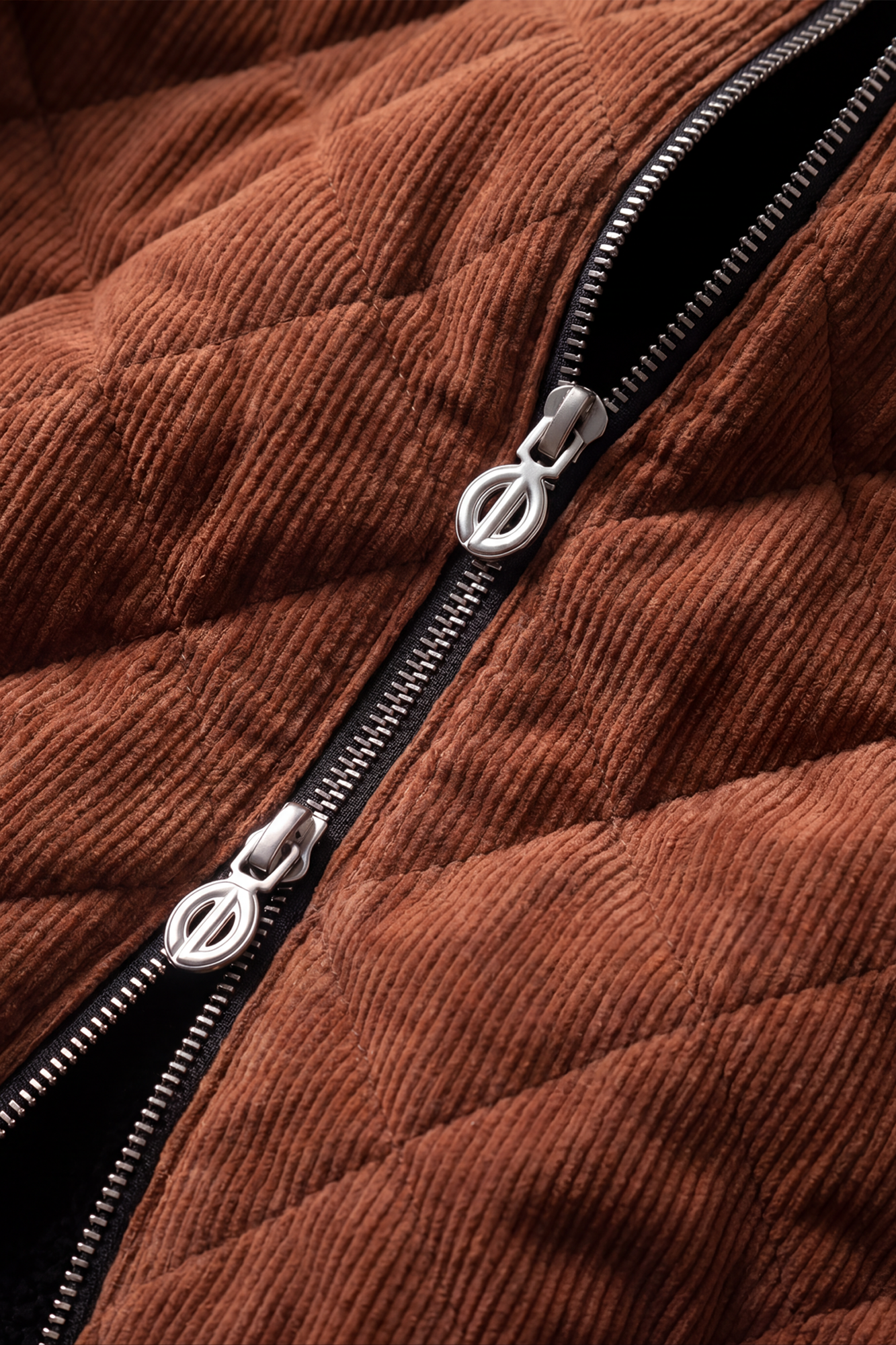 Two-Way Gilet - Brown