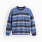 Ombre Knit Crew - Blue