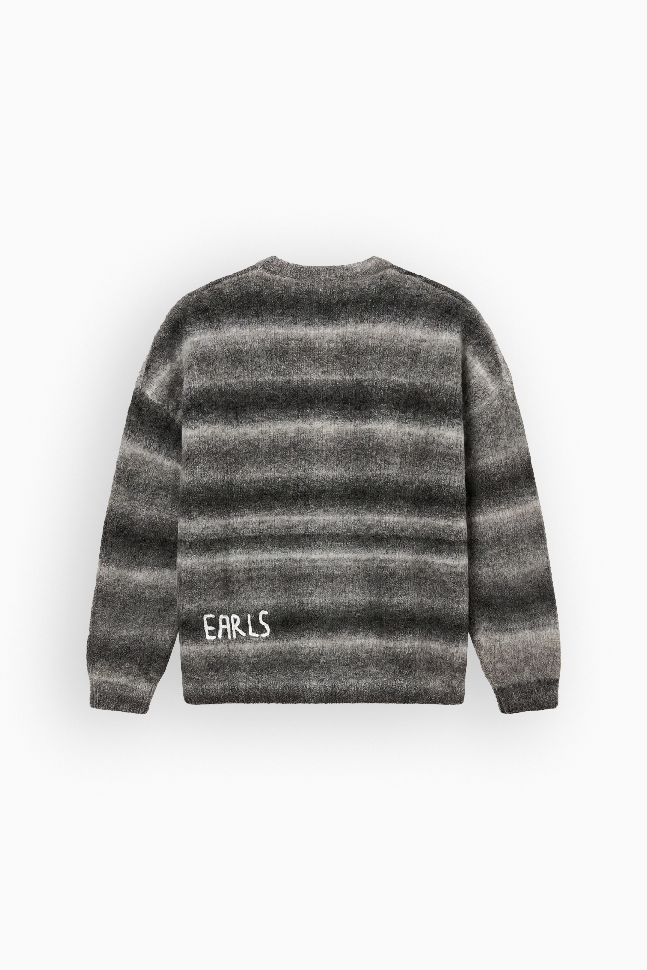 Ombre Knit Crew - Greyscale