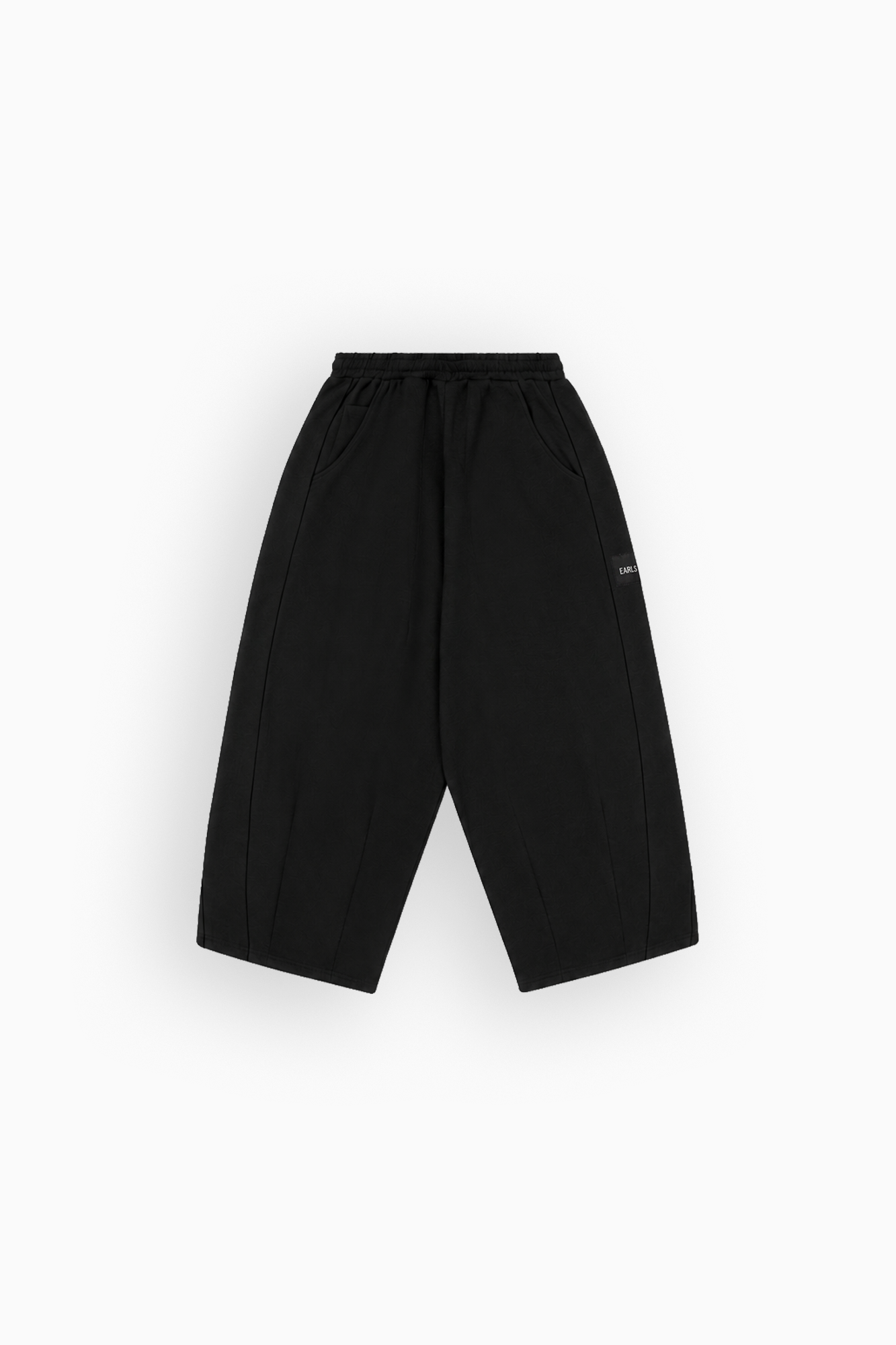 Piped Relax Pant - Black