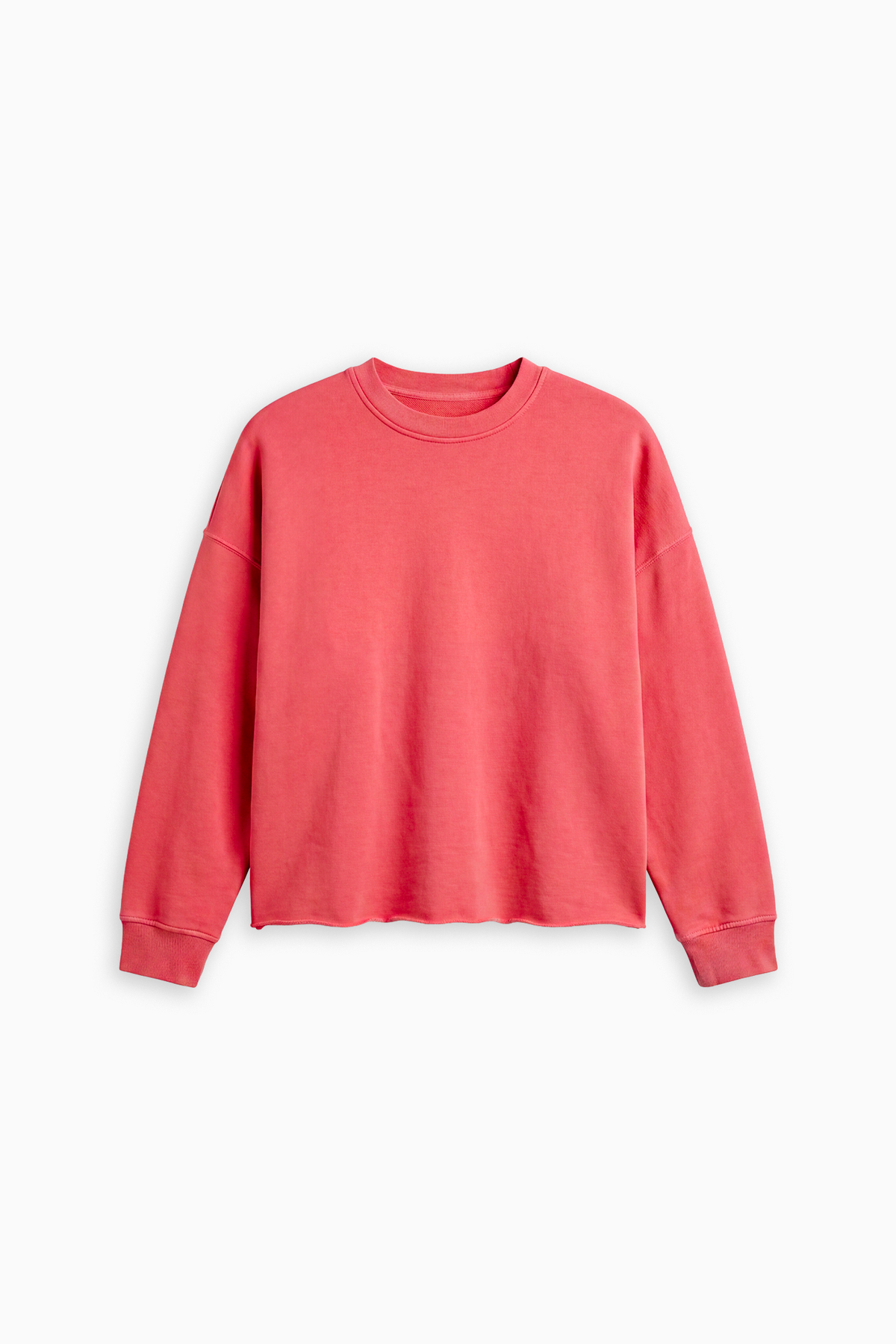 Raw Edge Crew - Washed Red