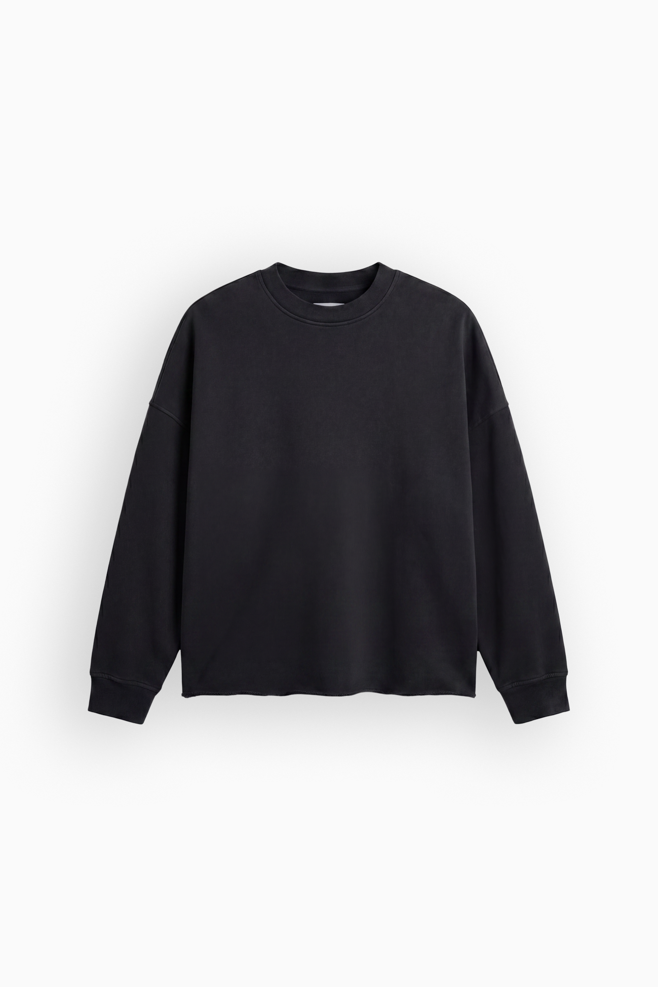 Raw Edge Crew - Black