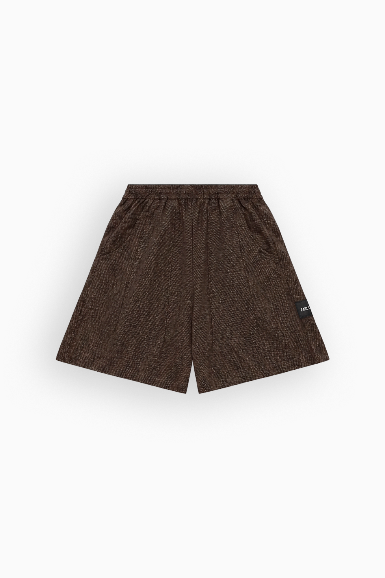 Tweed Relax Short - Deep Brown