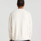 Distressed Hem Knit - Cream