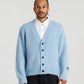Mohair Cableknit Cardigan - Ice