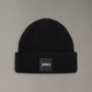 Knit Beanie - Black/Black