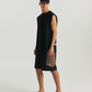 Panelled Swim Short - Black