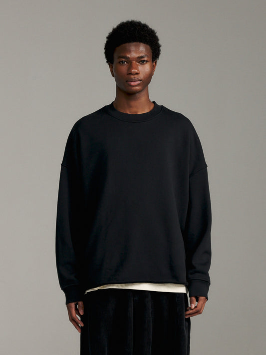 Raw Edge Crew - Black