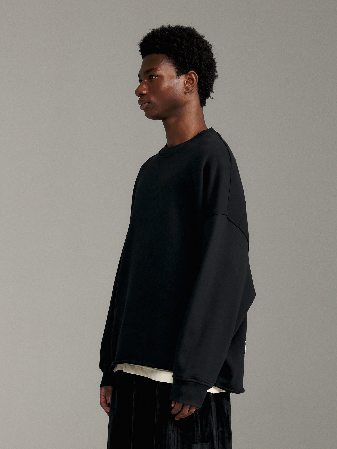 Raw Edge Crew - Black
