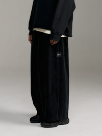 Relax Cord Pant - Black