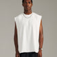 Boxy Rib Tank - White