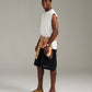 Boxy Rib Tank - White
