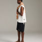 Boxy Rib Tank - White