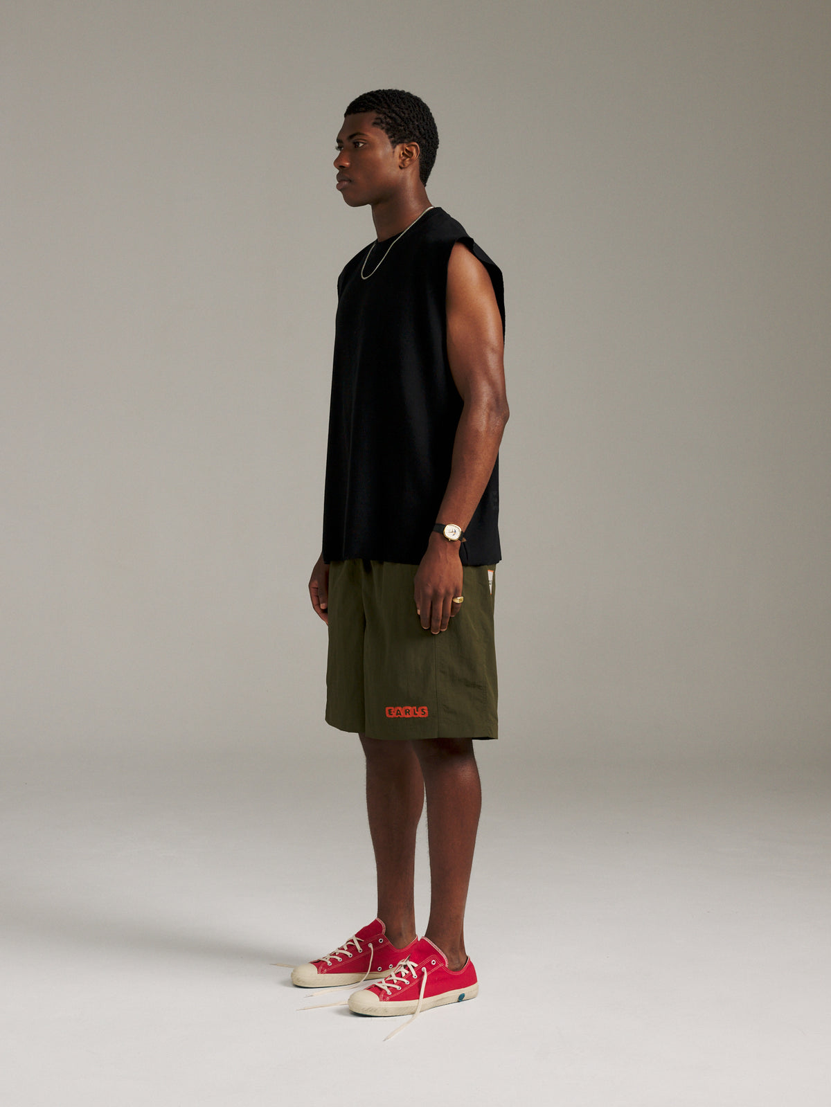 Lake Short - Army Green