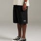 Bermuda Herringbone Short - Black