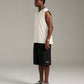Bermuda Herringbone Short - Black