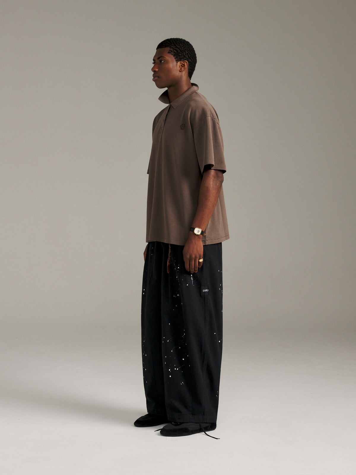 Spring Polo - Washed Brown