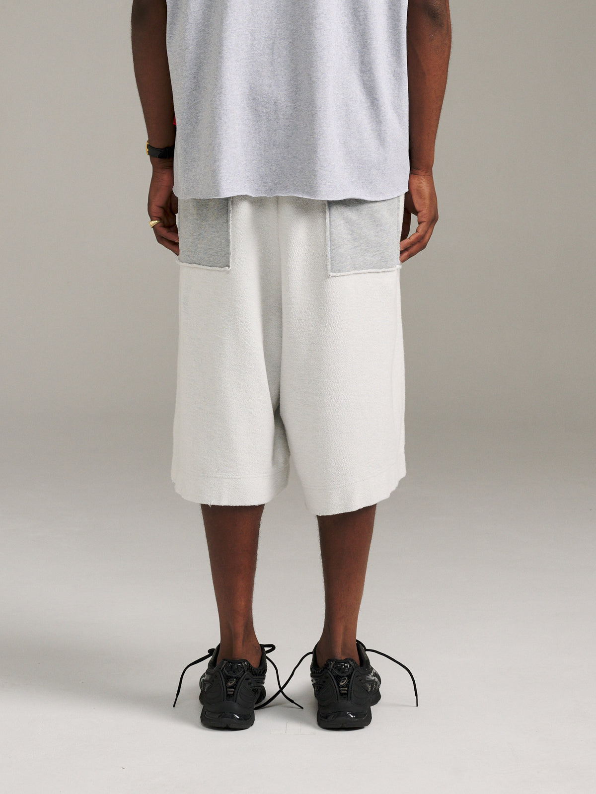 Terry Bermuda Short - Grey Marle