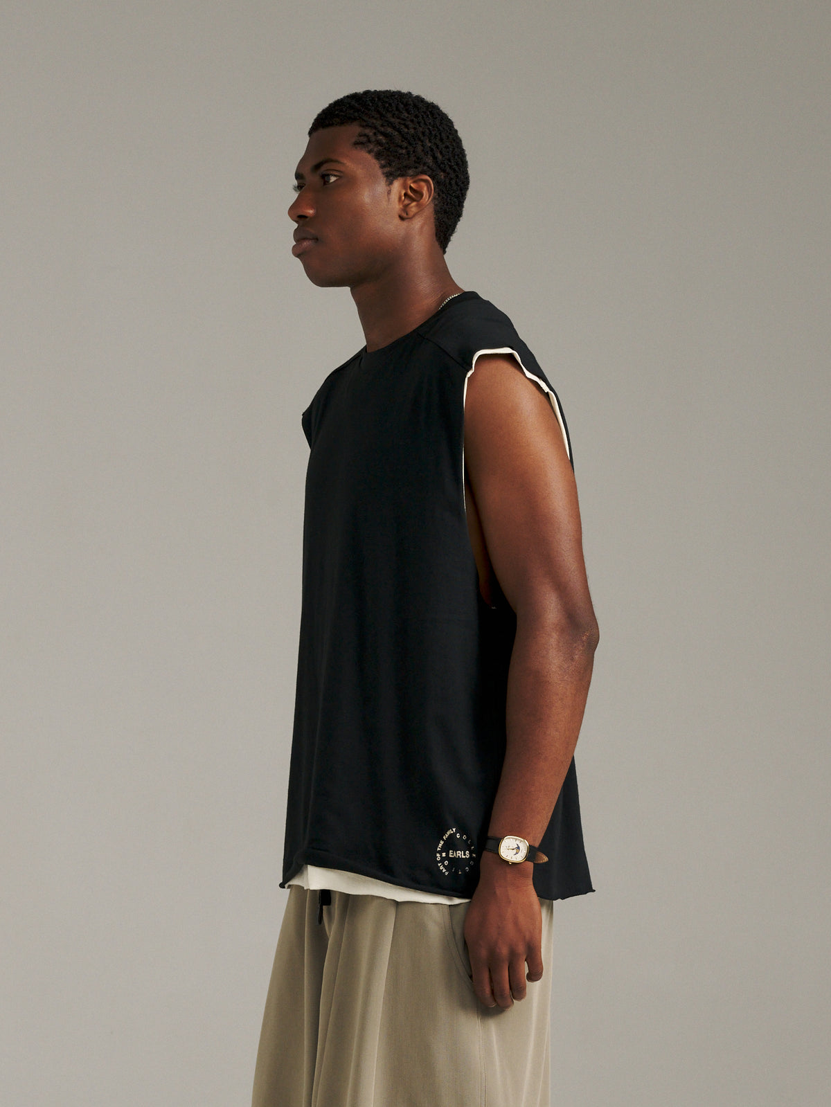 Twin Tank - Black/Off White